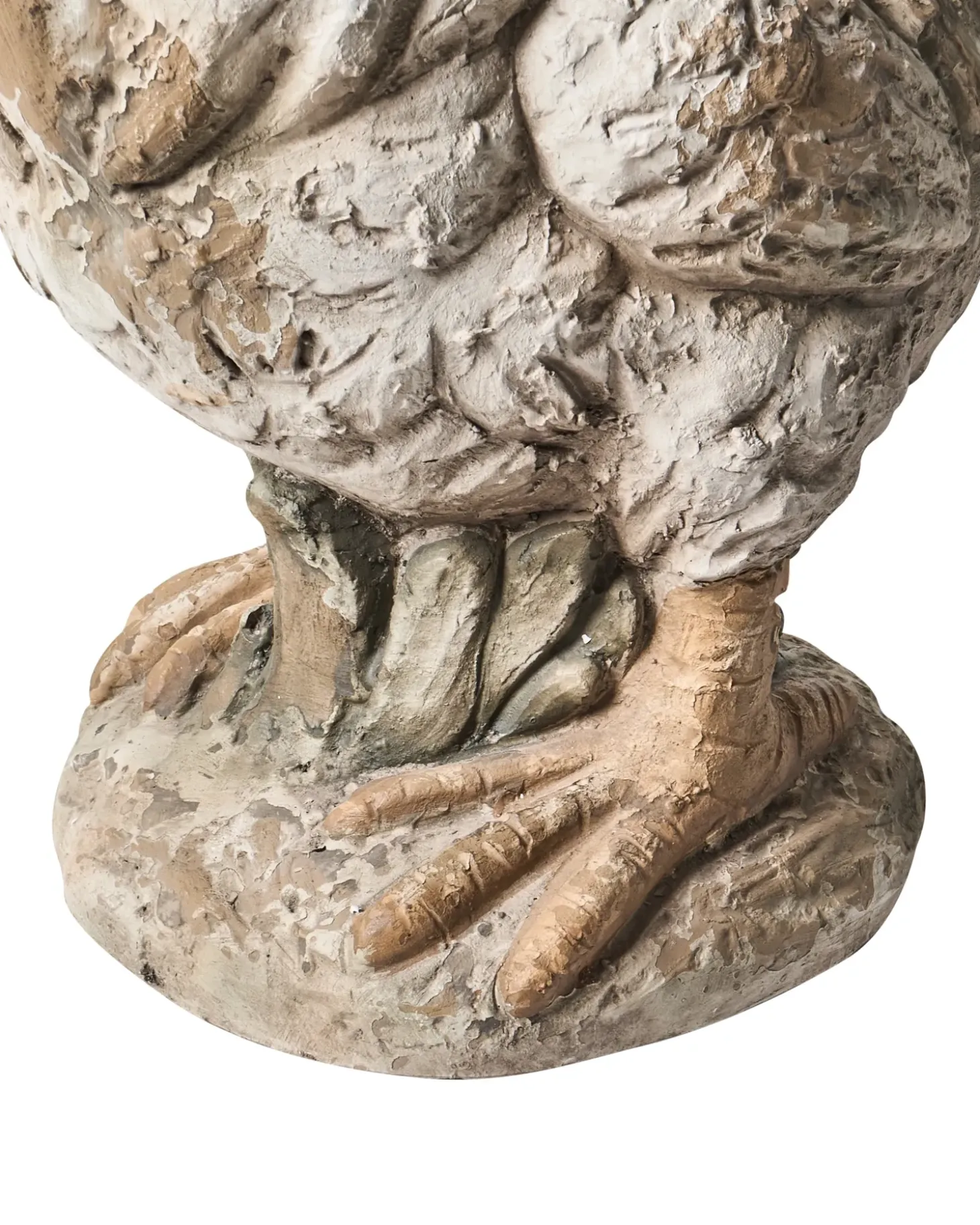 Sæt af 2 havestatuer SPECCHIA Kylling Beige