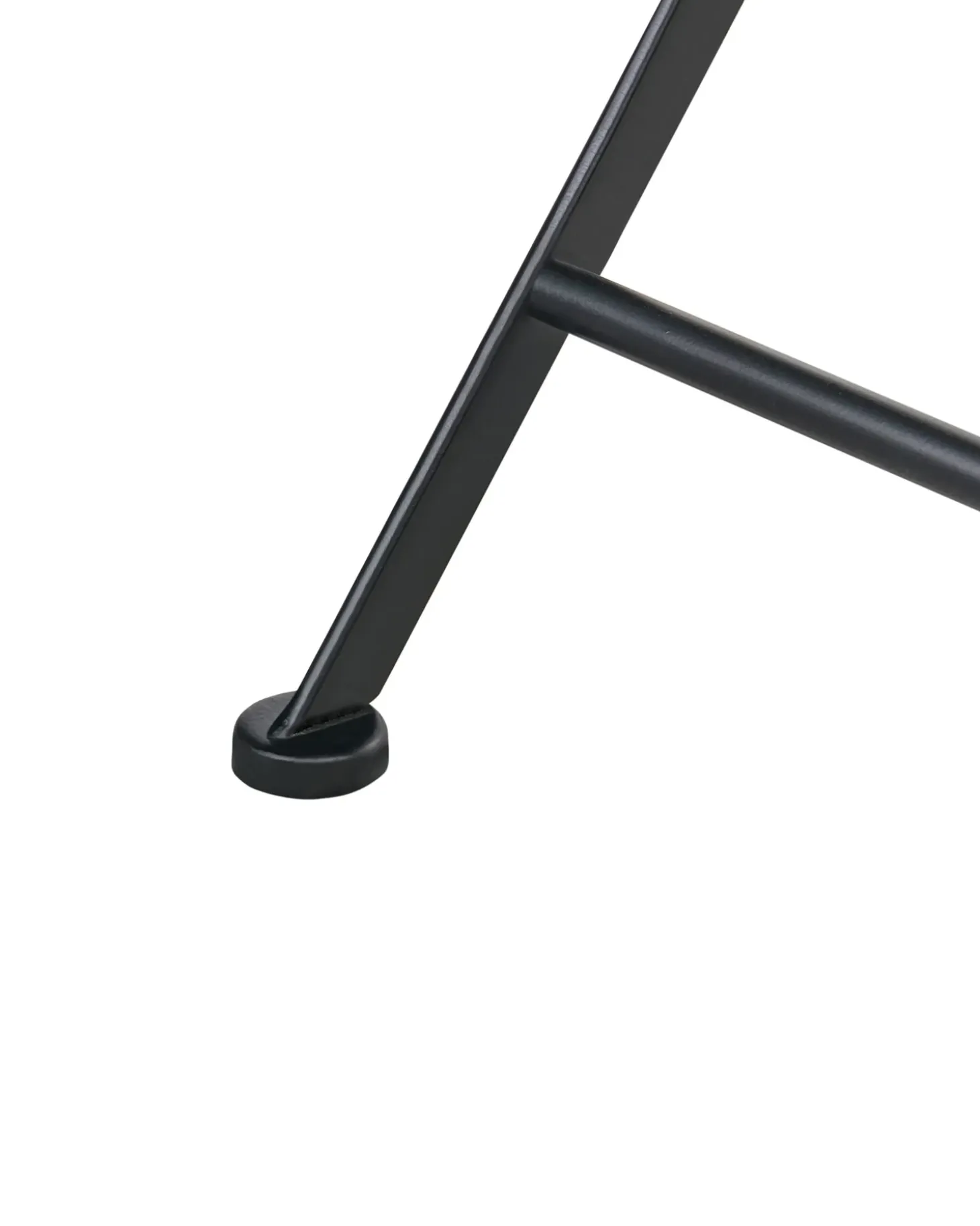 Sæt af 2 havestole ADRANO Foldbar Metal Sort