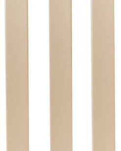 Sæt af 2 havestole CASPERIA med fodskammel Sand Beige