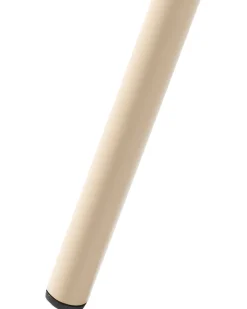 Sæt af 2 havestole CASPERIA med fodskammel Sand Beige