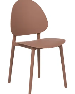 Sæt af 4 havestole CEARA Brun