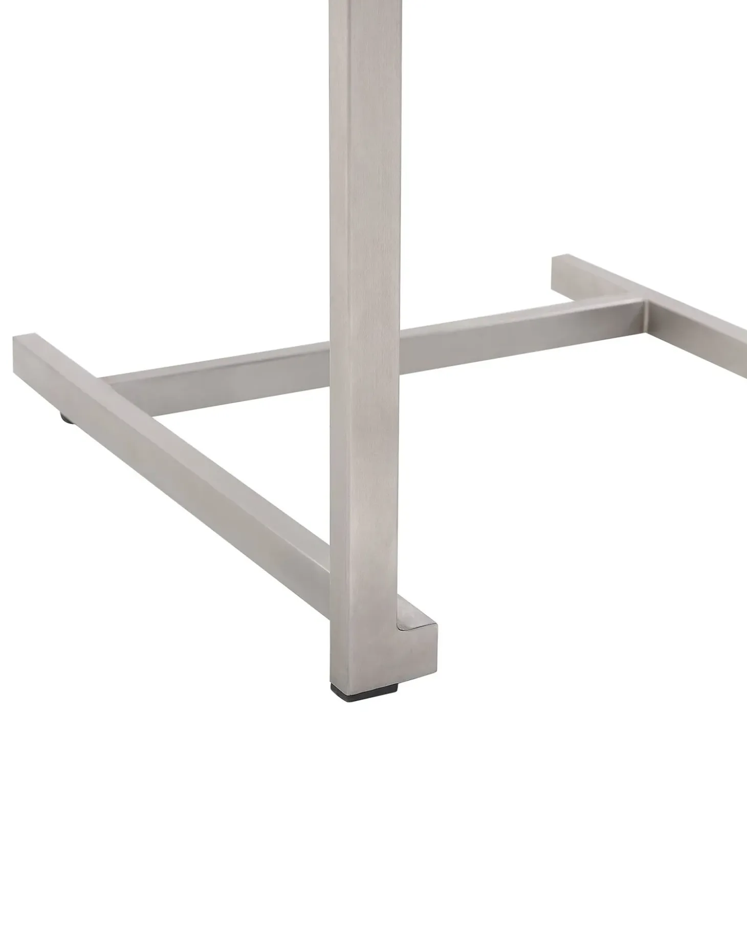 Sæt af 4 havestole COSOLETO Rustfrit stål Beige