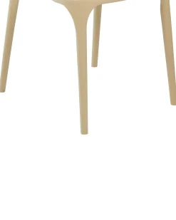 Sæt af 4 havestole GUBBIO Sand Beige