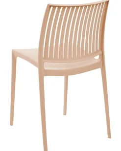 Sæt af 4 havestole ILLUMANI Sand Beige