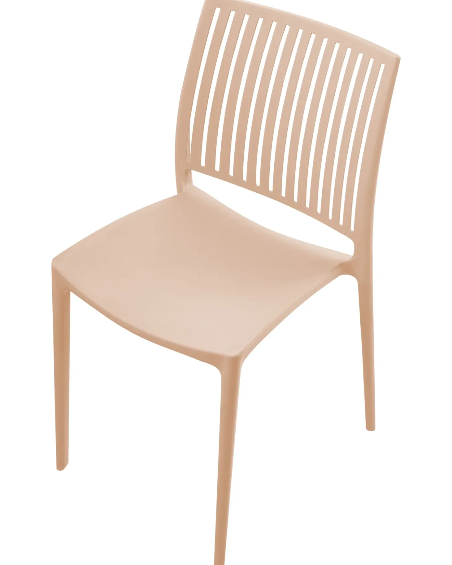 Sæt af 4 havestole ILLUMANI Sand Beige