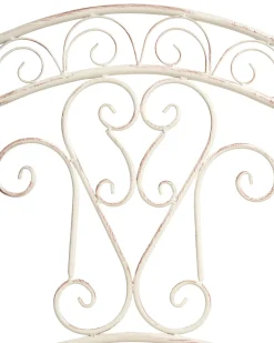 Sæt af 2 havestole JUINA Foldbar Metal Lys Beige