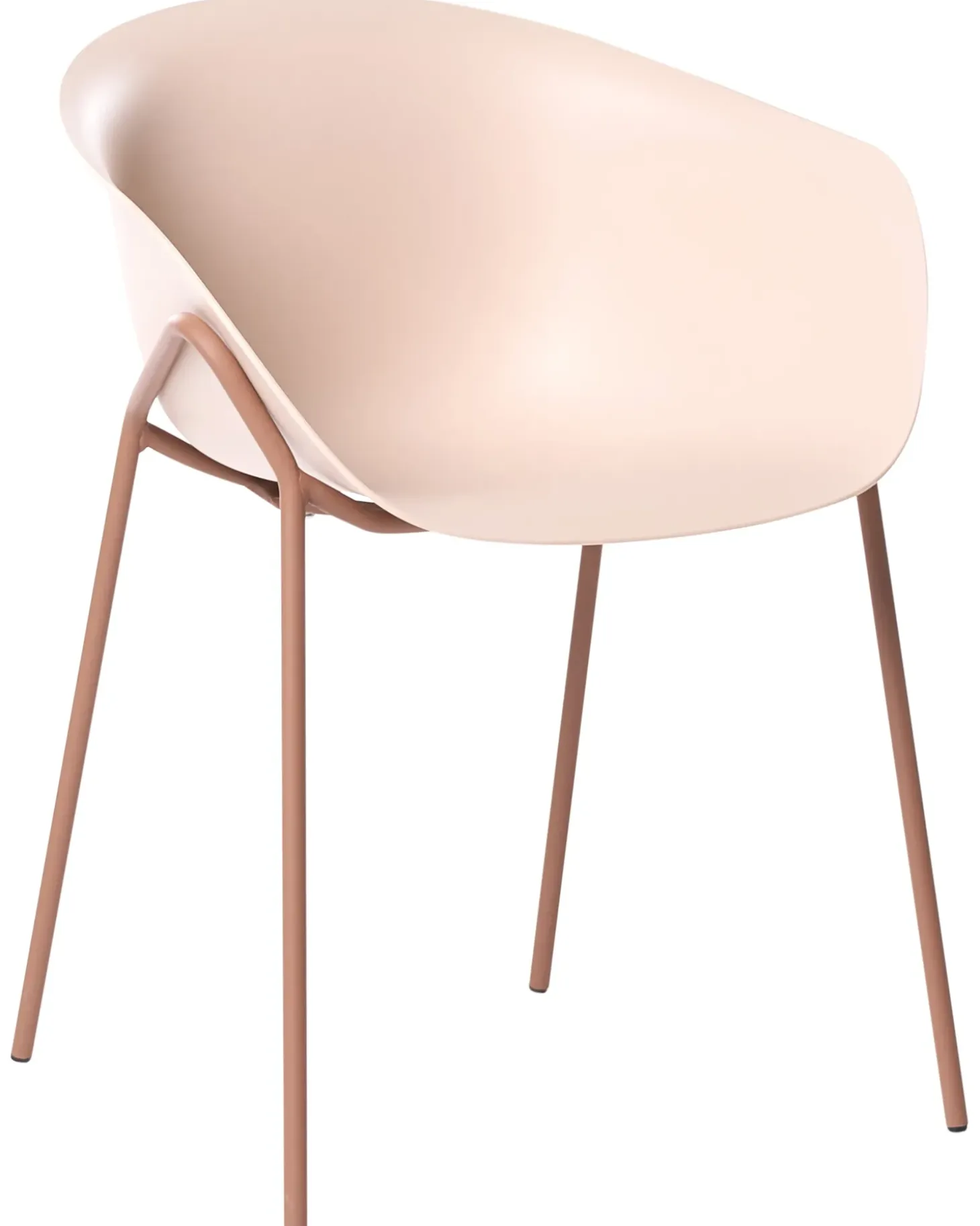 Sæt af 2 havestole METEORA Syntetisk materiale Beige