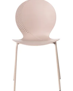 Sæt af 4 havestole MILOS Stabelbar Beige