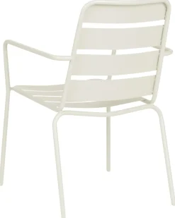 Sæt af 6 havestole TERENZO Metal Lys Beige