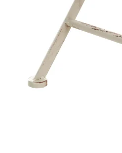 Sæt af 2 havestole YAVIZA Foldbar Metal Lys Beige