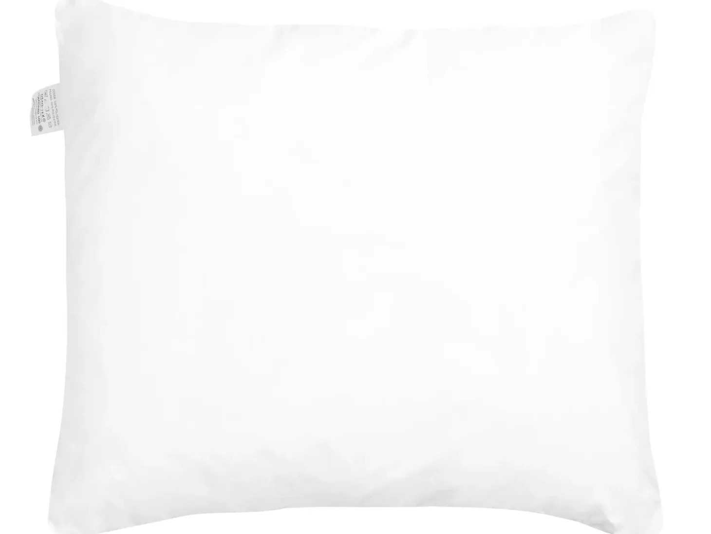 Sæt af 2 hovedpuder ERRIGAL Høj Microfiber 80 x 80 cm Hvid