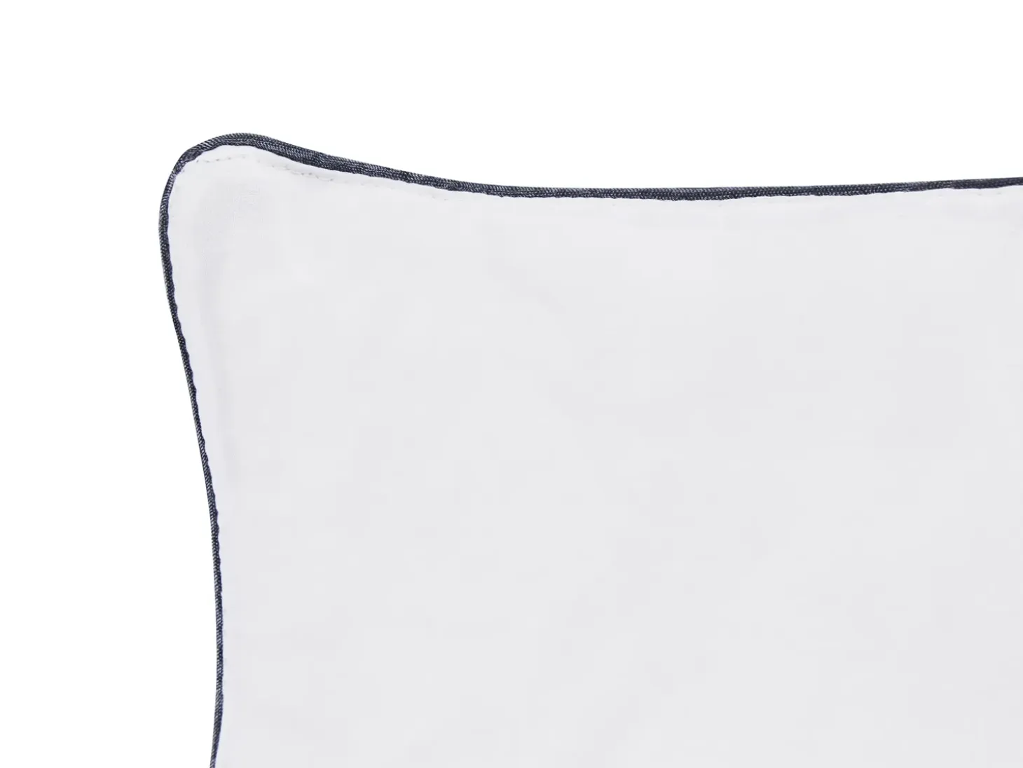 Sæt af 2 hovedpuder PELISTER Lav Microfiber 80 x 80 cm Hvid