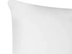 Sæt af 2 hovedpuder TRIGLAV Lav Polyester 80 x 80 cm Hvid