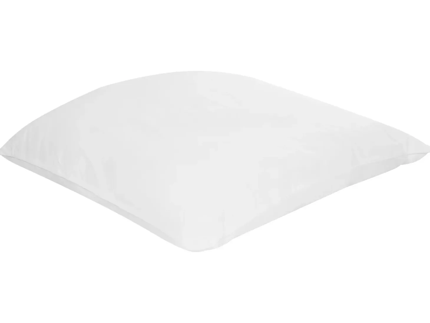 Sæt af 2 hovedpuder TRIGLAV Lav Polyester 80 x 80 cm Hvid