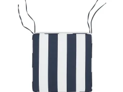 Sæt af 8 hynder til havestol SASSARI 46 x 46 cm Navy Blå