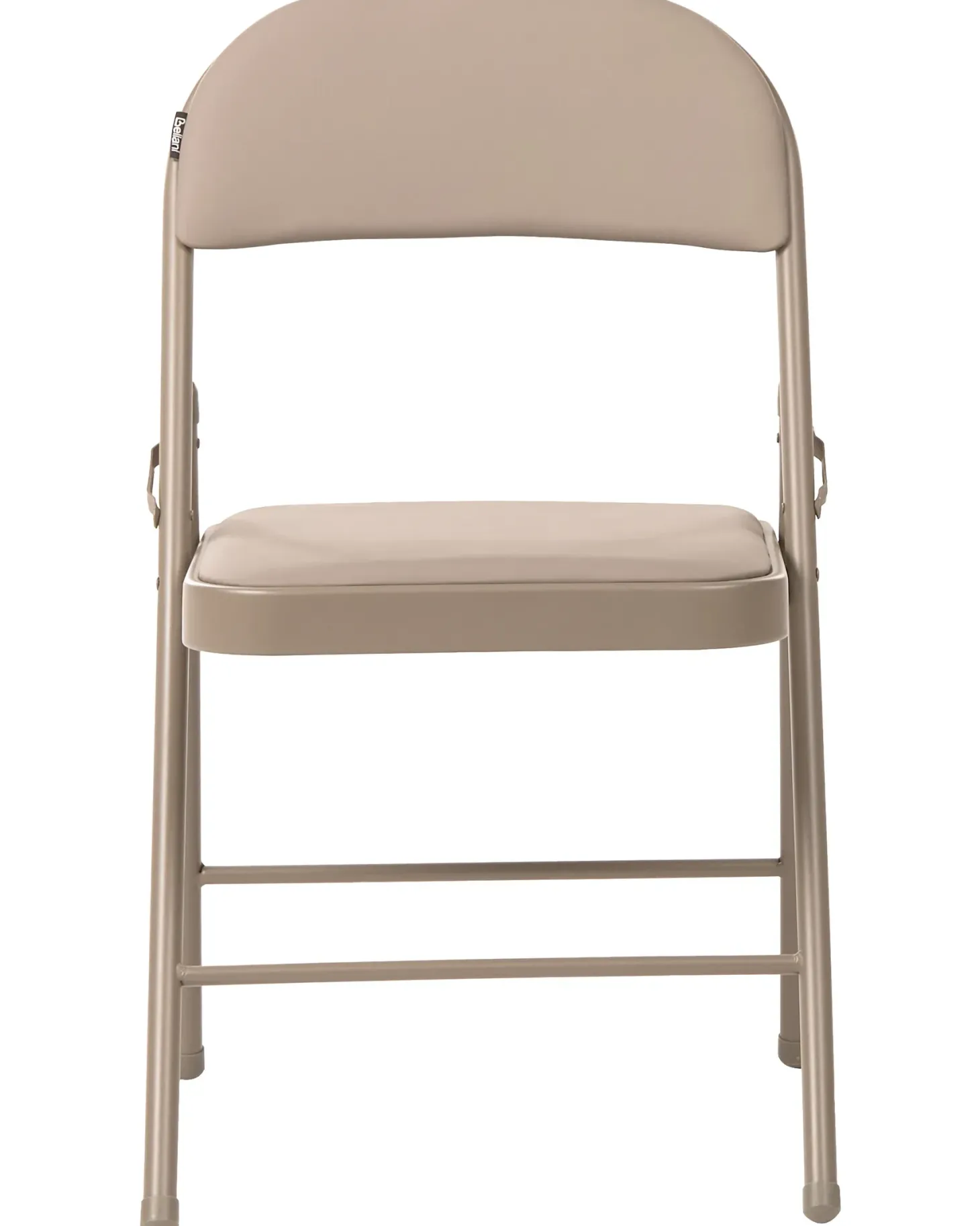 Sæt af 4 klapstole SHASTA Metal Beige