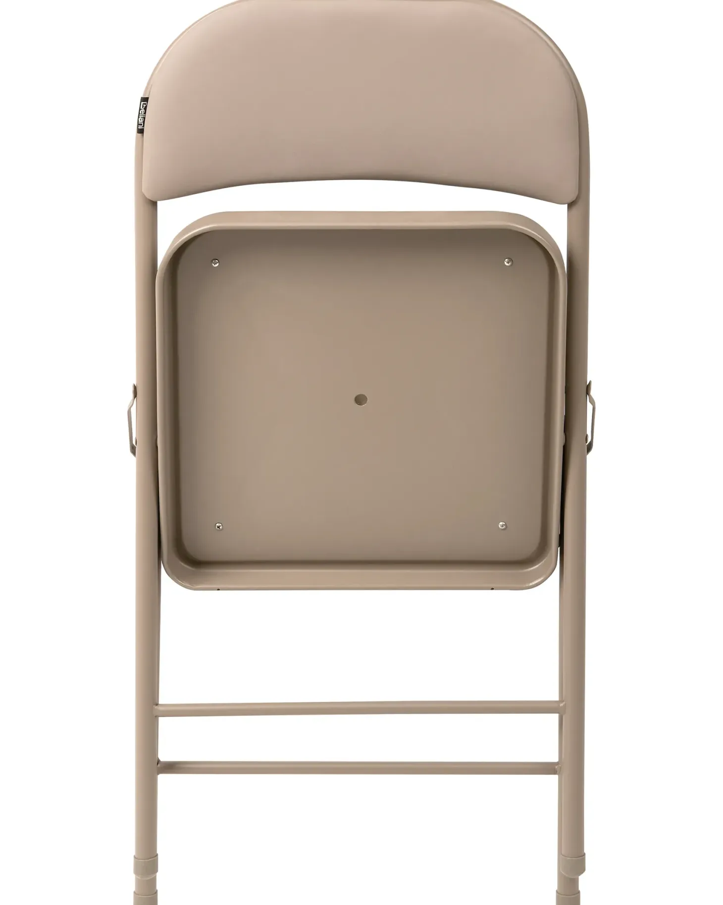 Sæt af 4 klapstole SHASTA Metal Beige