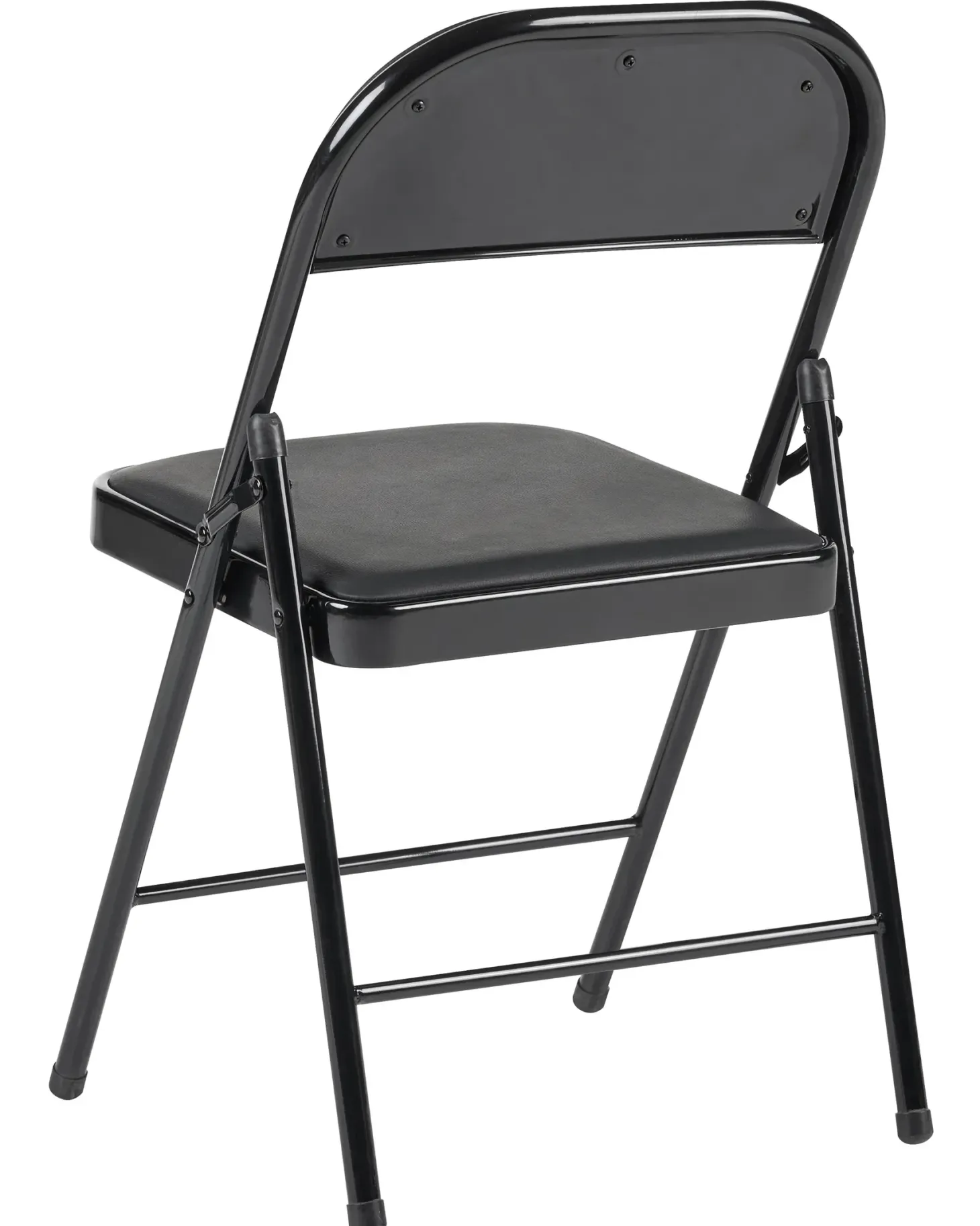 Sæt af 4 klapstole SHASTA Metal Sort