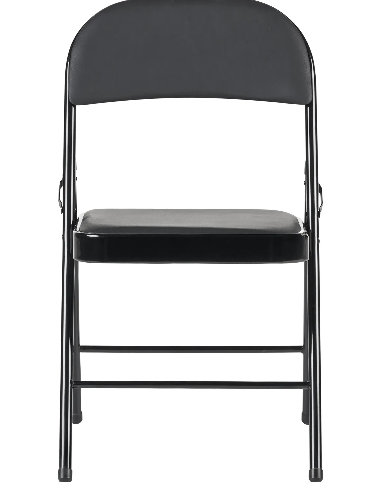 Sæt af 4 klapstole SHASTA Metal Sort