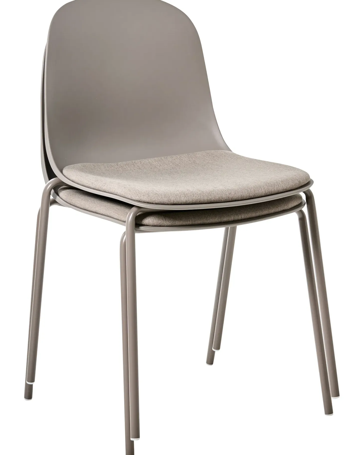 Sæt af 2 konferencestole DORR Brungrå