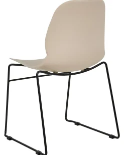 Sæt af 4 konferencestole PANORA Beige