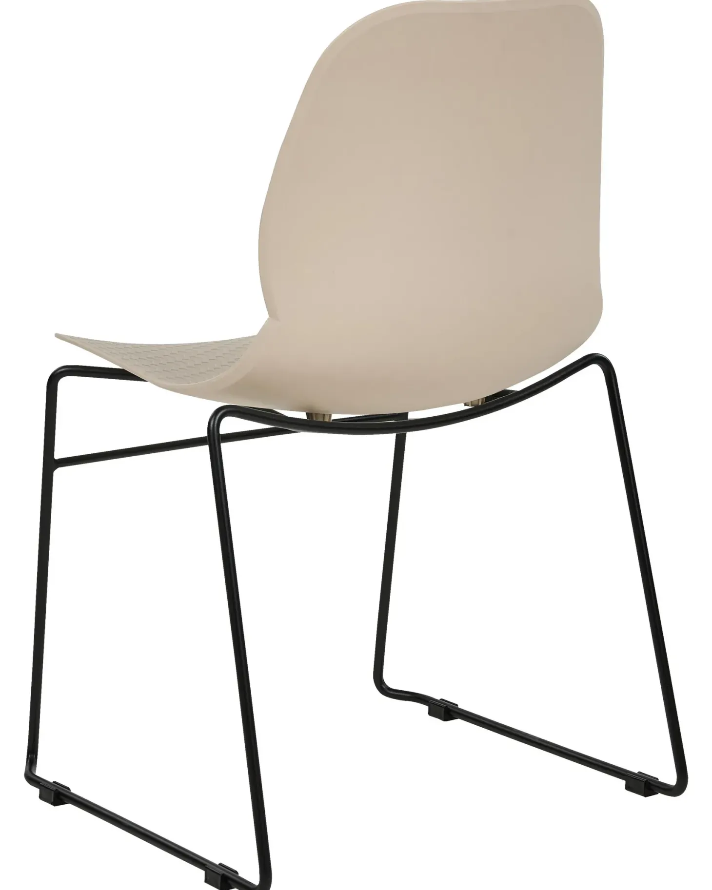 Sæt af 4 konferencestole PANORA Beige