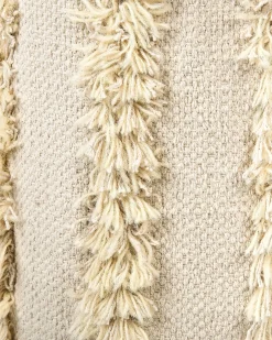 Sæt af 2 kurve KAKKI Bomuld Beige