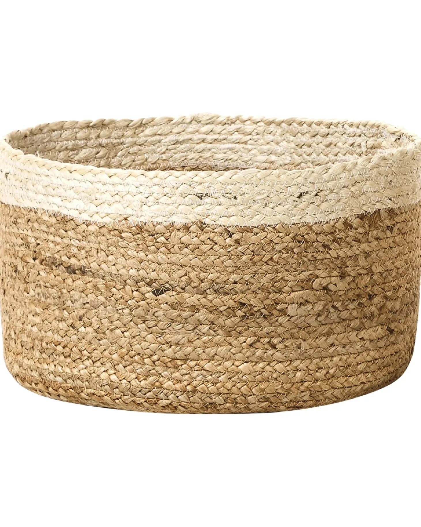 Sæt af 3 kurve TAJORI Jute Naturlig
