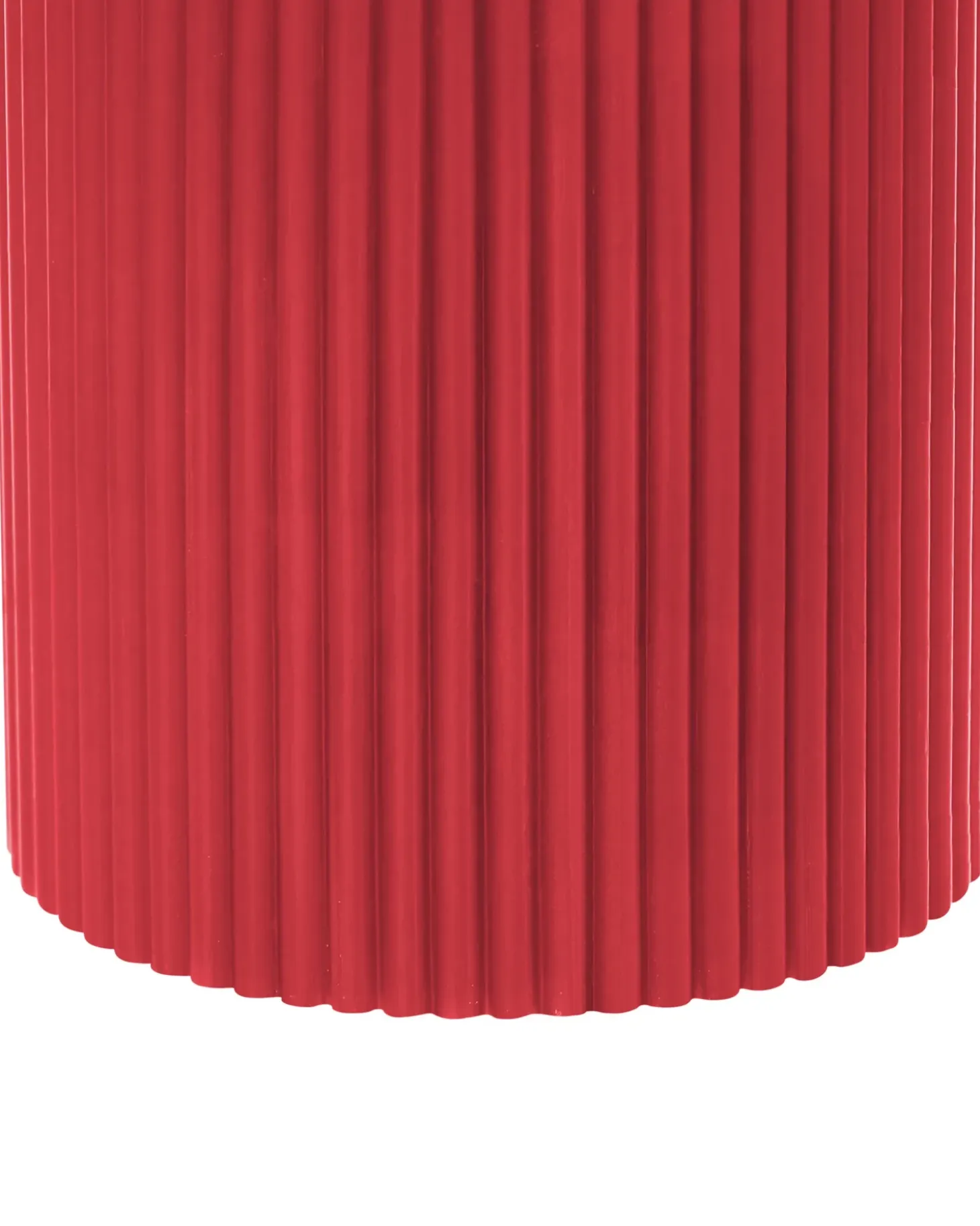 Sæt af 6 LED-stearinlys NOISETTE 10/16 cm Rød