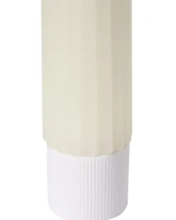 Sæt af 6 LED-stearinlys SAPHIR 24 cm Cremehvid