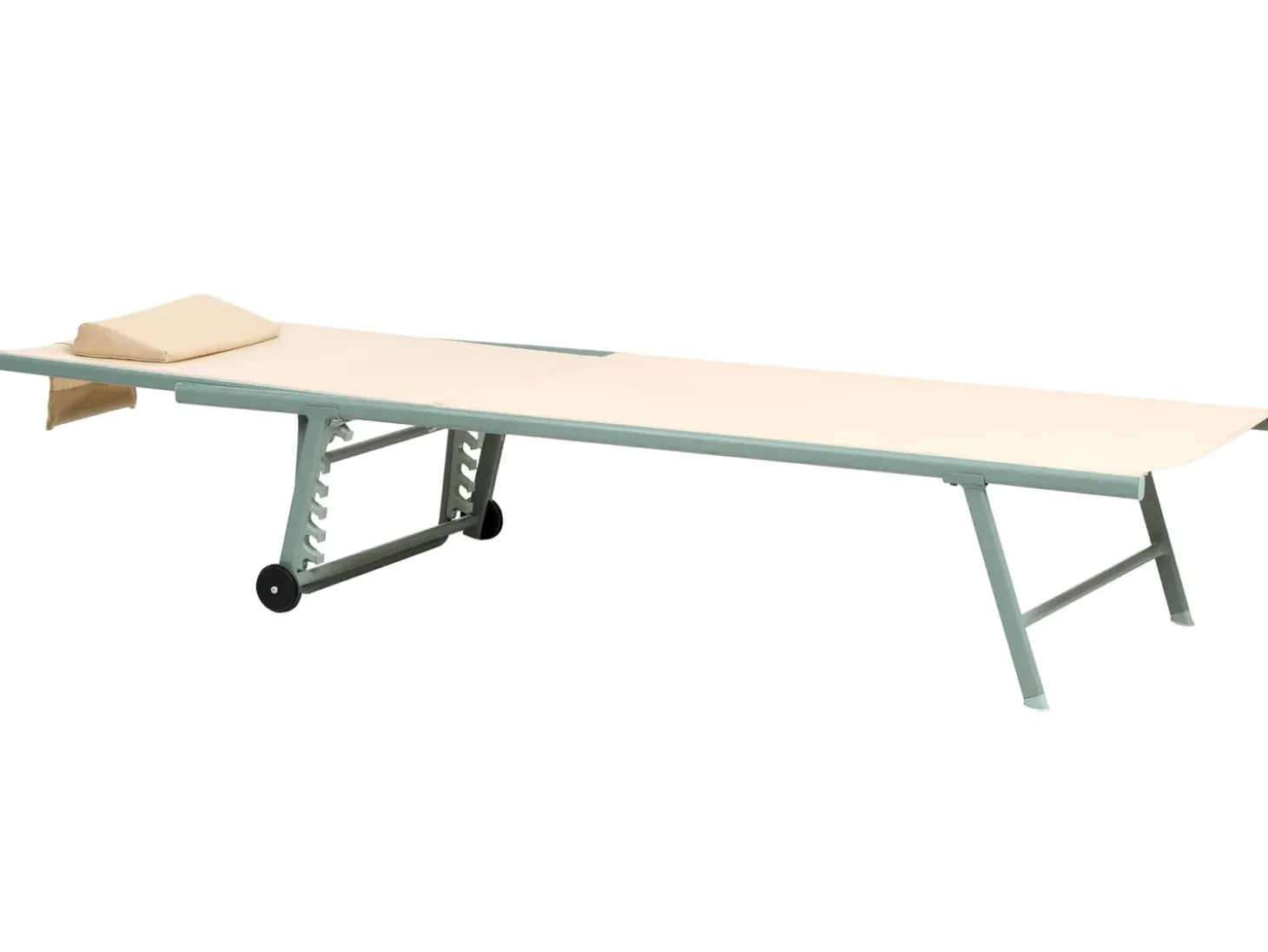 Sæt af 2 liggestole SORONI Metal Beige