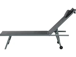 Sæt af 2 liggestole SORONI Metal Sort