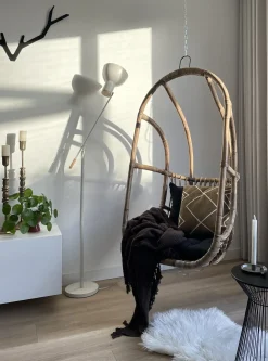 Sæt af 2 lysestager SALAMINA Metal 63/49 cm Guld