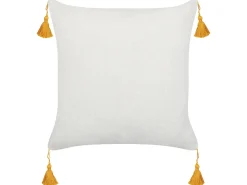 Sæt af 2 pyntepuder ABUTILON 45 x 45 cm Beige Blomstermønster