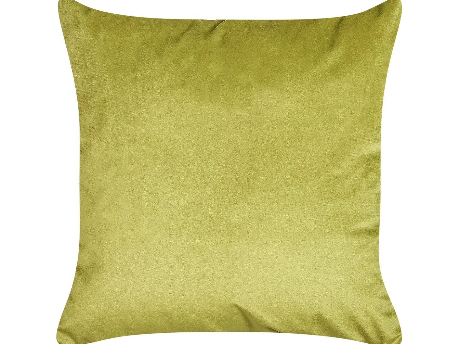 Sæt af 2 pyntepuder AEONIUM Velour 45 x 45 cm Olivengrøn Abstraktmønster
