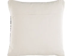 Sæt af 2 pyntepuder ANDIRIN Bomuld 45 x 45 cm Sort Geometrisk mønster