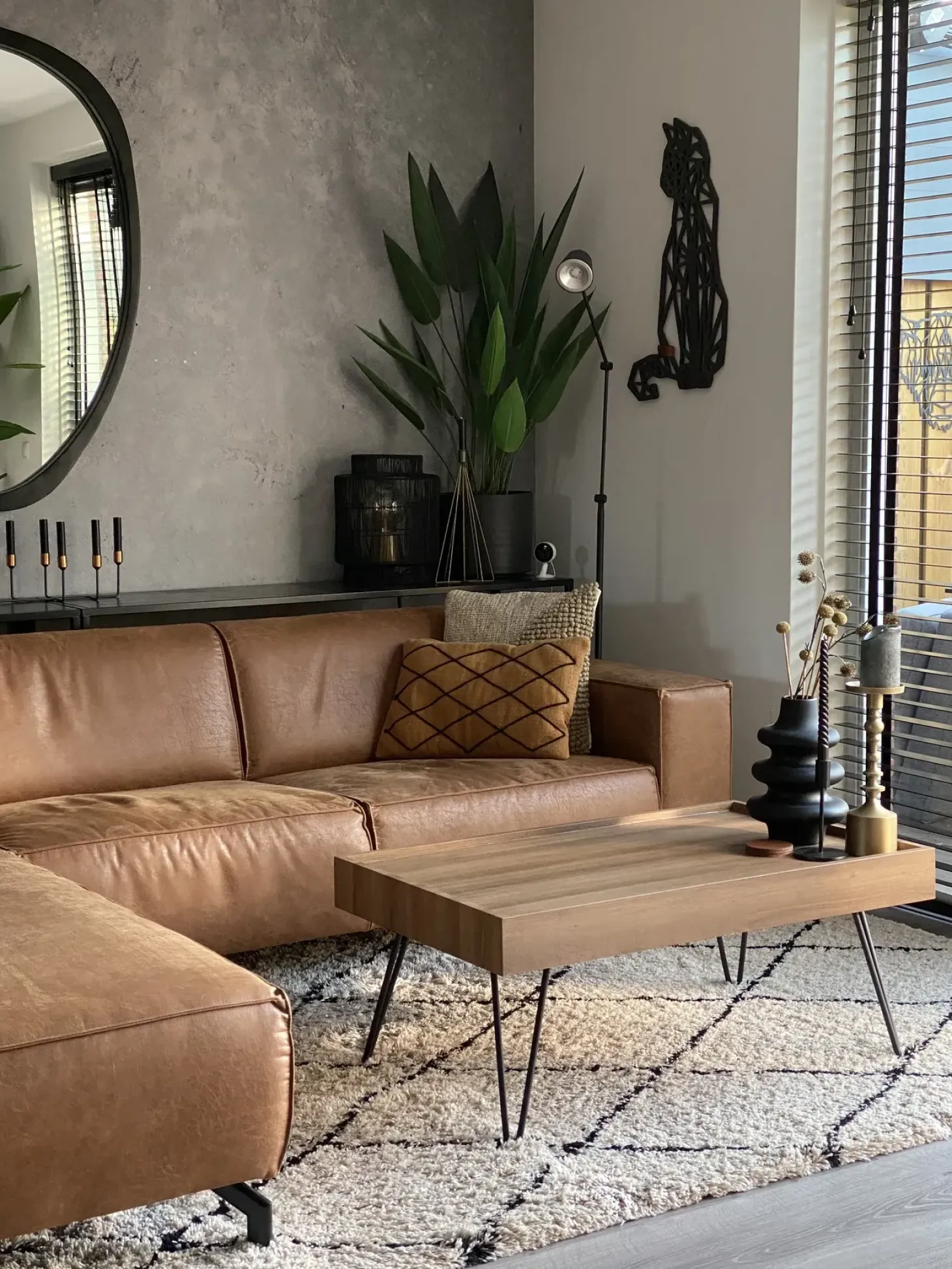Sæt af 2 pyntepuder ASLANAPA Bomuld 45 x 45 cm Beige Ensfarvet