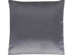 Sæt af 2 pyntepuder ASPIDISTRA Velour 45 x 45 cm Grå Geometrisk mønster