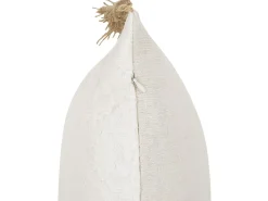 Sæt af 2 pyntepuder AZALEA 45 x 45 cm Lys Beige Ensfarvet