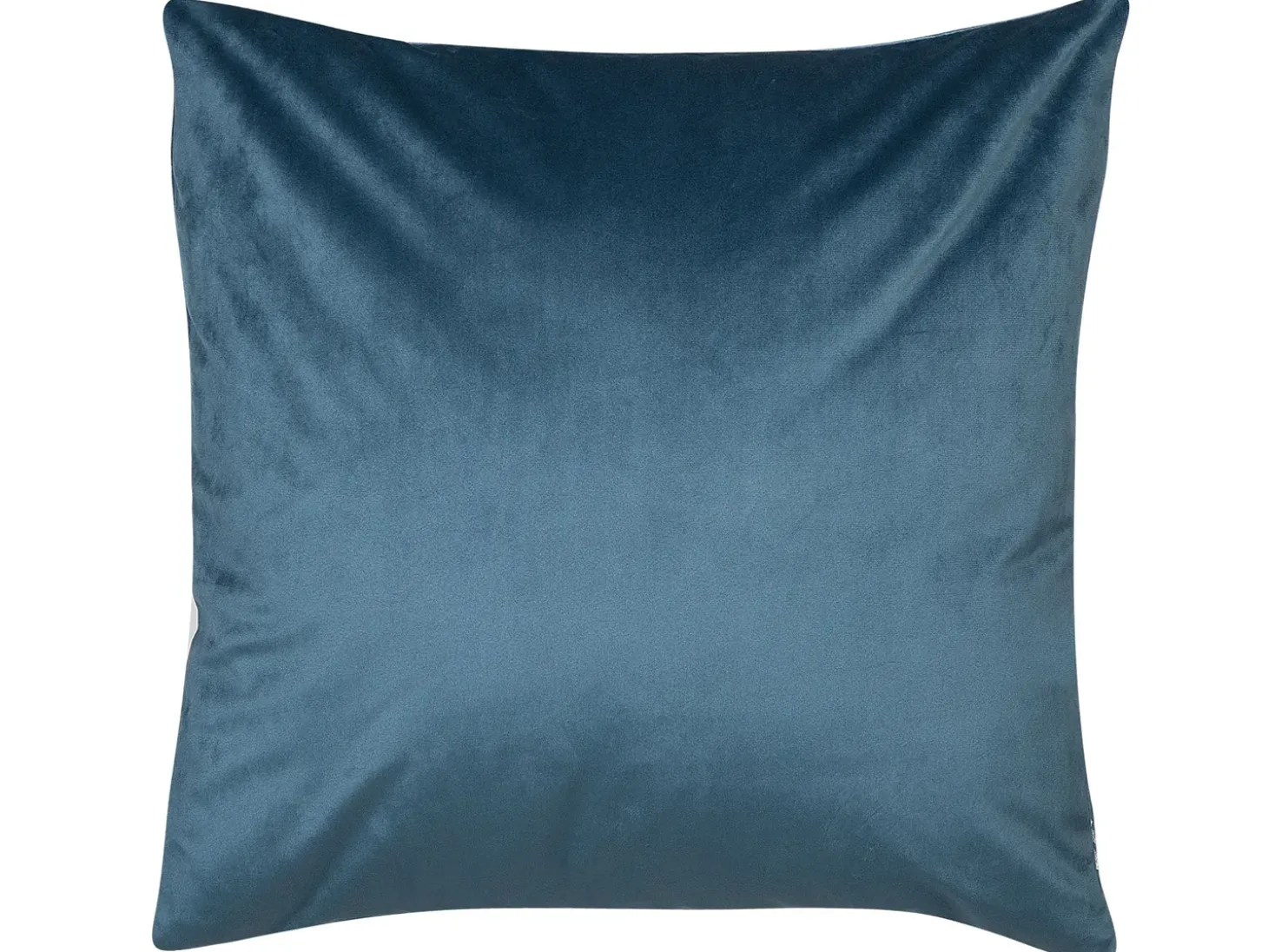 Sæt af 2 pyntepuder BLUEBELL Velour 45 x 45 cm Blå Dyremønster