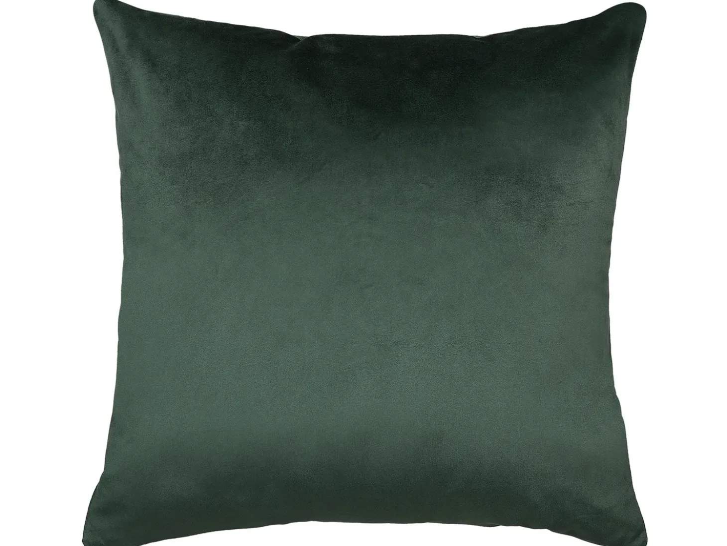 Sæt af 2 pyntepuder BLUEBELL Velour 45 x 45 cm Mørkegrøn Dyremønster