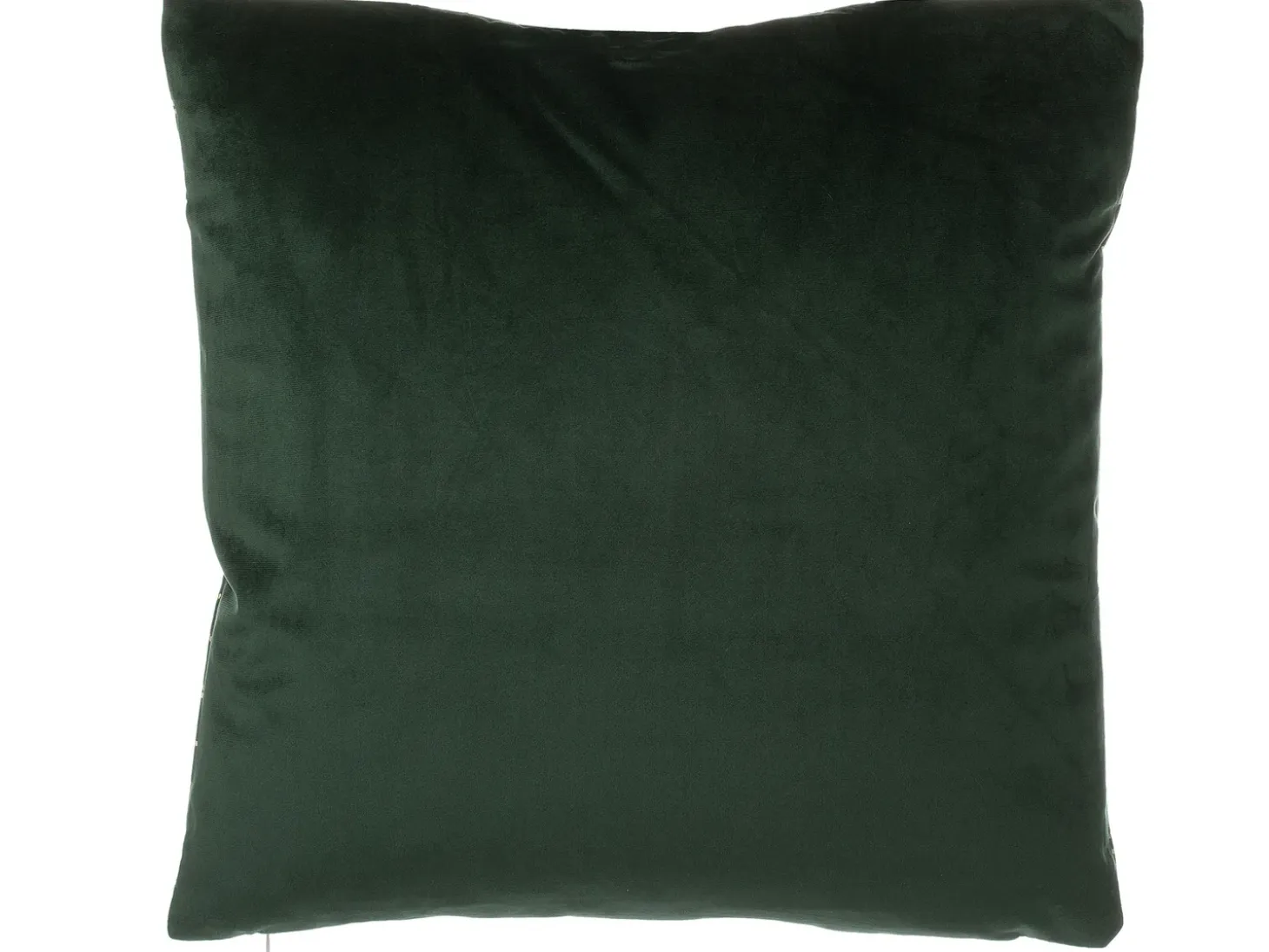 Sæt af 2 pyntepuder CELOSIA Velour 45 x 45 cm Mørkegrøn Geometrisk mønster