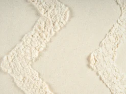 Sæt af 2 pyntepuder CERINTHE Bomuld 40 x 60 cm Lys Beige Chevronmønster