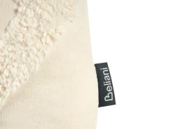 Sæt af 2 pyntepuder CERINTHE Bomuld 40 x 60 cm Lys Beige Chevronmønster