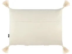 Sæt af 2 pyntepuder CERINTHE Bomuld 40 x 60 cm Lys Beige Chevronmønster