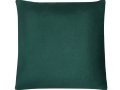 Sæt af 2 pyntepuder CEROPEGIA Velour 45 x 45 cm Smaragdgrøn Geometrisk mønster