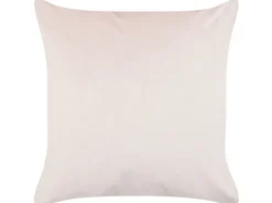 Sæt af 2 pyntepuder CHRYSANTHEMUM Velour 45 x 45 cm Mørkeblå Plante mønster
