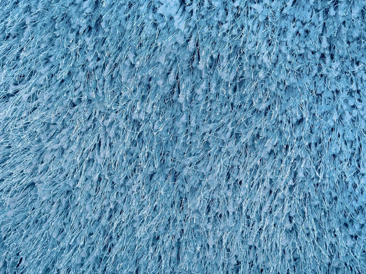 Sæt af 2 pyntepuder CIDE 45 x 45 cm Blå Ensfarvet