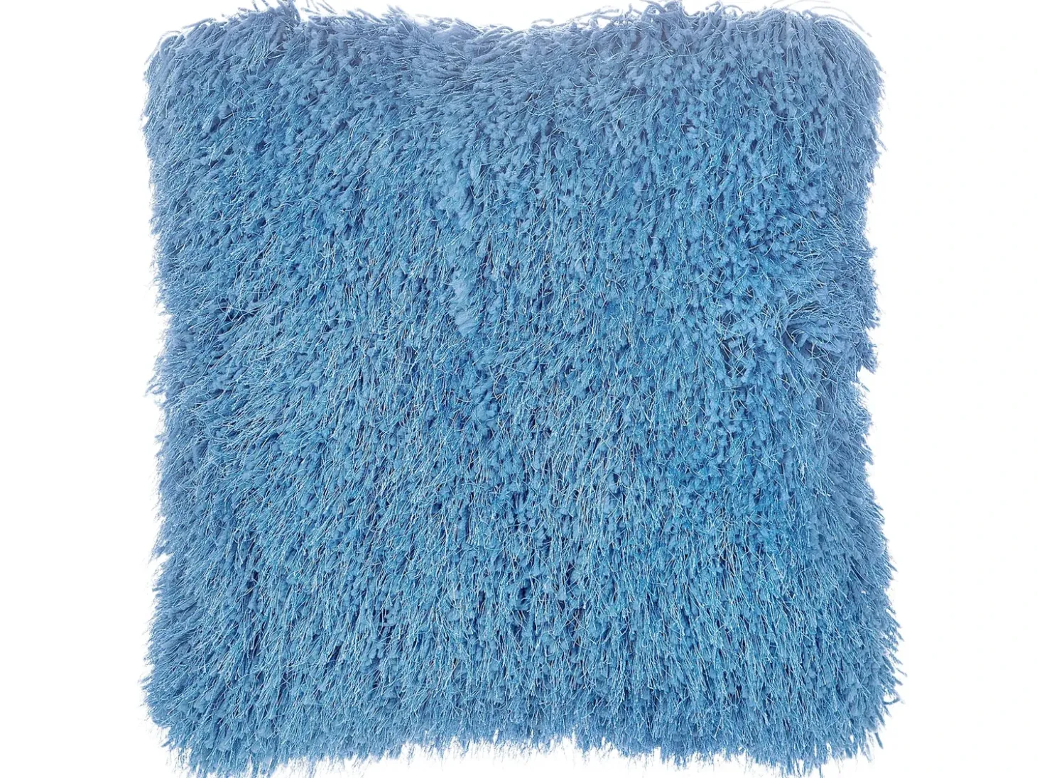 Sæt af 2 pyntepuder CIDE 45 x 45 cm Blå Ensfarvet