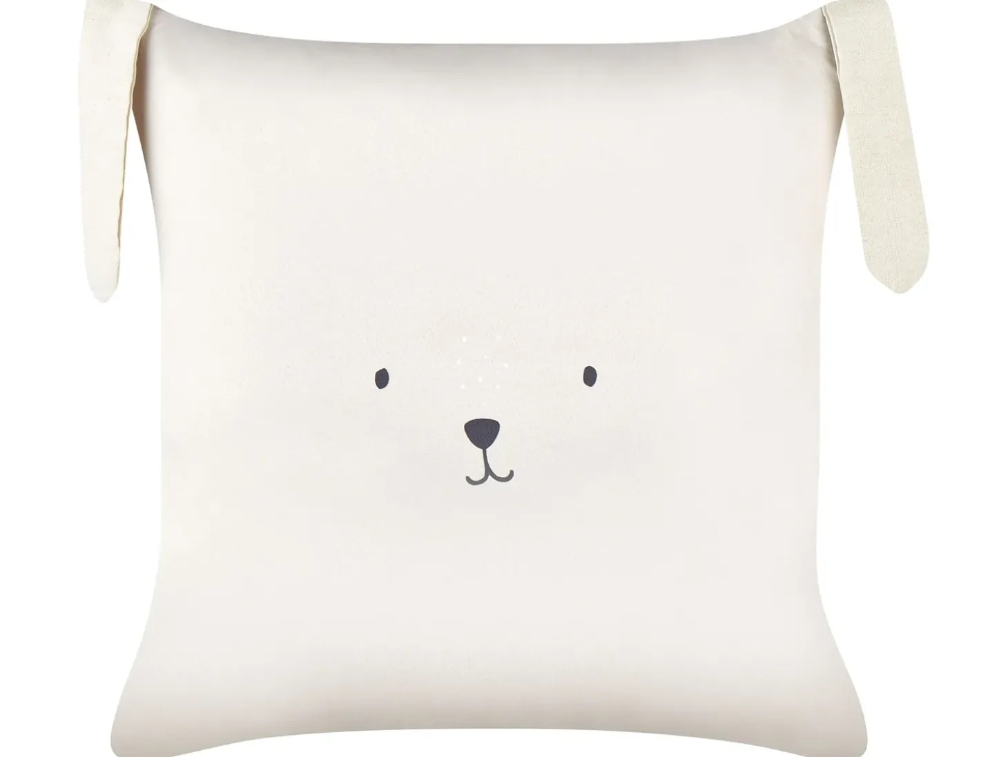 Sæt af 2 pyntepuder CONEY Bomuld 45 x 45 cm Lys Beige
